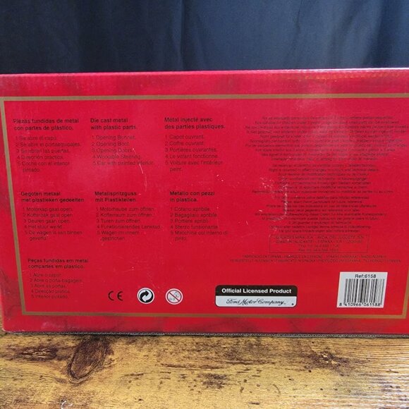 1956 Ford F100 III 4.6 L V8 Pickup Blue E 1:18  Mirs Auto Art - Picture 9 of 9